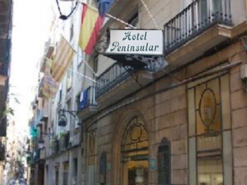 ברצלונה Hotel Peninsular מראה חיצוני תמונה